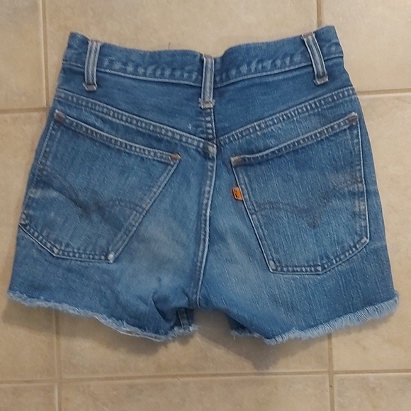 ***HOST PICK*** Levi's Vintage 1960s Classic Blue Jean Shorts - Picture 3 of 5